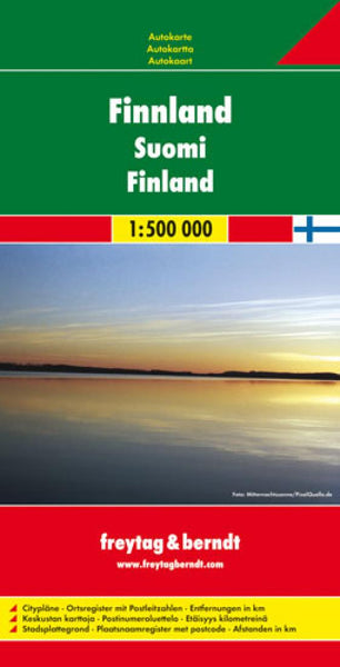 Buy map Finland by Freytag-Berndt und Artaria