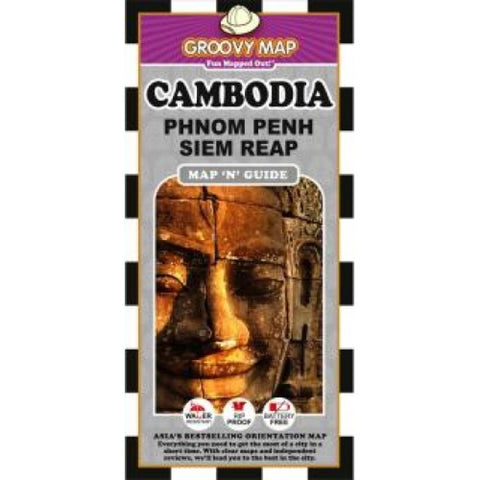 Buy map Cambodia, Phnom Penh and Siem Reap, Map n Guide by Groovy Map Co.