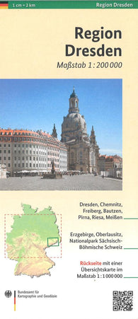 Buy map Dresden Regional Map