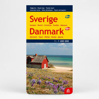 Buy map Sverige : Danmark : Vägkarte : 1 : 1 200 000 = Sweden : Denmark : Road map : 1 : 1 200 000