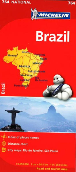 Buy map Brazil (764) by Michelin Maps and Guides