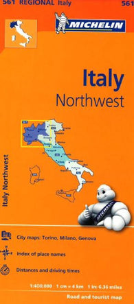 Buy map Italy, Northwest (561) by Michelin Maps and Guides