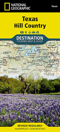 Buy map Texas Hill Country DestinationMap