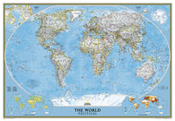 Buy map The world [classic mural]