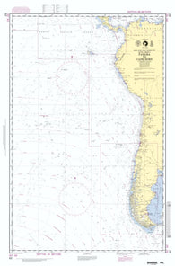 Buy map Panama To Cape Horn And The South Pacific (NGA-62-3) by National Geospatial-Intelligence Agency