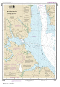 Buy map Potomac River Dahlgren and Vicinity (12287-19) by NOAA
