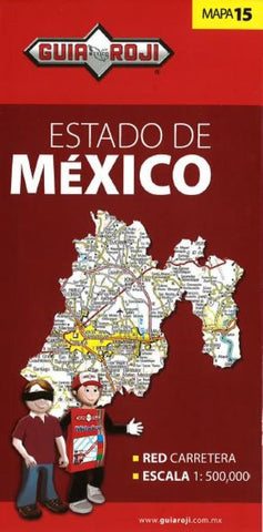 Buy map Mexico, Mexico, State Map by Guia Roji