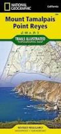 Buy map Mount Tamalpais and Point Reyes, Map