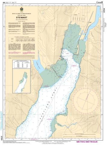 Buy map Stewart by Canadian Hydrographic Service