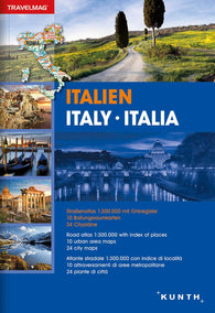 Buy map Italy, Road Atlas Travelmag (German, English, Italian ed) by Kunth Verlag