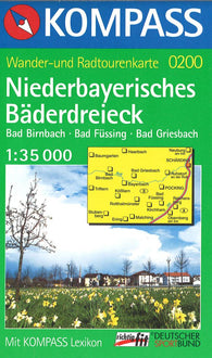 Buy map Niederbayerisches Bäderdreieck