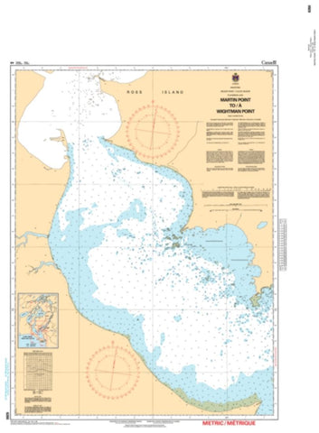Buy map Martin Point to/a Wightman Point by Canadian Hydrographic Service