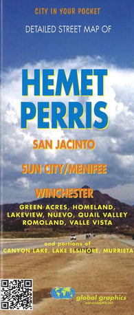 Buy map Hemet & Perris City Map