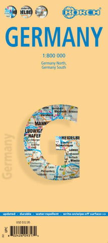 Buy map Germany Road Map