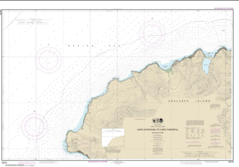 Buy map Cape Kavrizhka to Cape Cheerful (16518-7) by NOAA