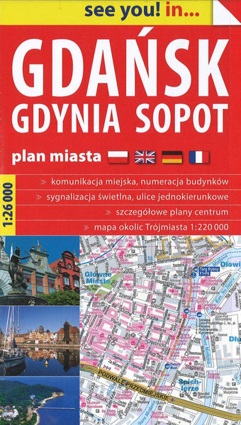 Buy map Gdask Gdynia Sopot : plan miasta