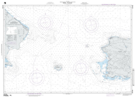 Buy map Mona Passage (NGA-25700-3) by National Geospatial-Intelligence Agency