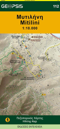Buy map Mitilini City Map