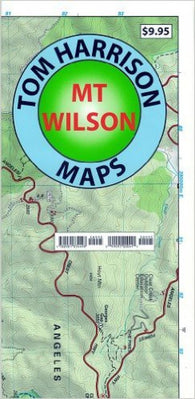 Buy map Mount Wilson, California by Tom Harrison Maps