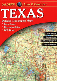 Buy map Texas, Atlas and Gazetteer by DeLorme