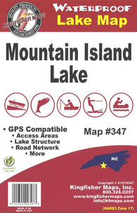 Buy map Mountain Island Waterproof Map