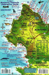 Buy map California Fish Card, Monterey Peninsula 2011 by Frankos Maps Ltd.