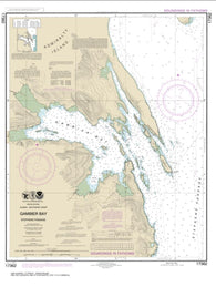 Buy map Gambier Bay, Stephens Passage (17362-11) by NOAA