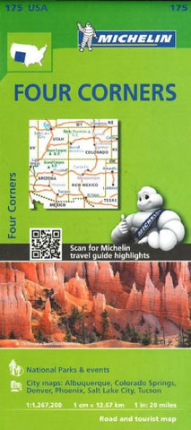 Buy map Four Corners (175) by Michelin Maps and Guides