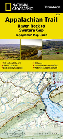 Buy map Appalachian Trail : Raven Rock to Swatara Gap : topographic map guide