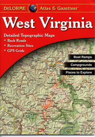 Buy map West Virginia, Atlas and Gazetteer by DeLorme