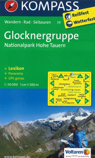 Buy map Glocknergruppe Hiking Map & Guide