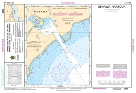 Buy map Oshawa Harbour by Canadian Hydrographic Service