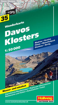 Buy map Davos Klosters : wanderkarte : 35