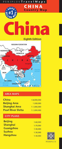 Buy map China by Periplus Editions