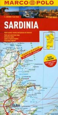 Buy map Sardinia by Marco Polo Travel Publishing Ltd