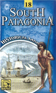 Buy map Patagonia Sur and Tierra del Fuego, Chile by Juan Luis Mattassi Alonso