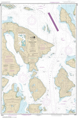 Buy map Rosario Strait-northern part (18430-9) by NOAA