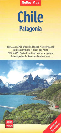 Buy map Chile and Patagonia by Nelles Verlag GmbH