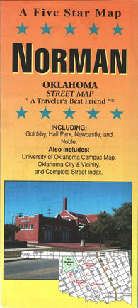 Buy map Norman, Oklahoma by Five Star Maps, Inc.