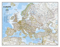 Buy map Europe Classic Wall Map [Laminated]