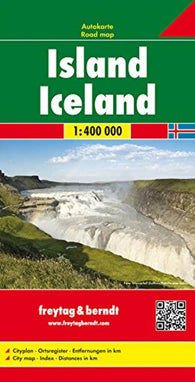 Buy map Iceland by Freytag-Berndt und Artaria