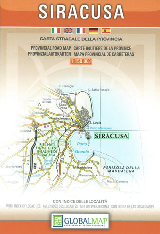 Buy map Siracusa : carta stradale della provincia