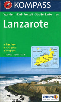 Buy map Lanzarote Hiking Map & Guide