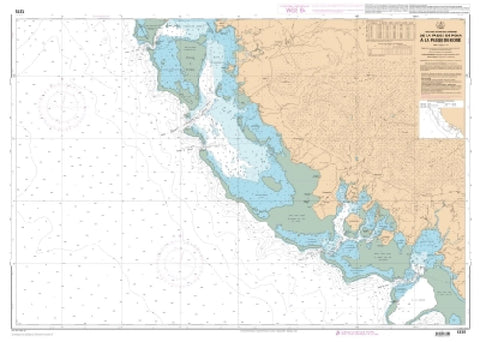 Buy map De la Passe de Poya a la Passe de Kone by SHOM