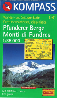 Buy map Pfunderer Berge/Monti Di Fundres Hiking Map