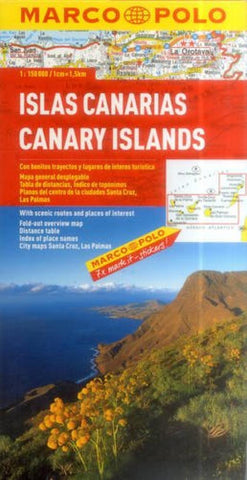 Buy map Canary Islands by Marco Polo Travel Publishing Ltd