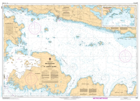 Buy map Meldrum Bay to/a St. Joseph Island by Canadian Hydrographic Service