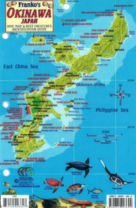 Buy map Okinawa, Japan, Dive Map and Reef Creatures Identification Guide by Frankos Maps Ltd.