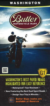 Buy map Washington G1 Map by Butler Motorcycle Maps