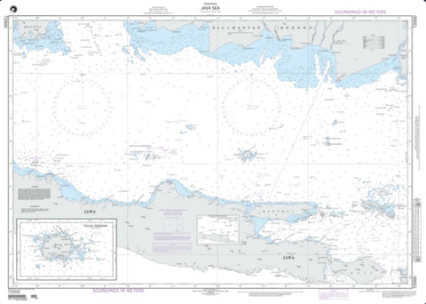 Buy map Java Sea (NGA-72000-8) by National Geospatial-Intelligence Agency